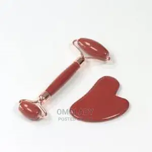 2 in 1 Contour Jade Roller and Gua Sha Set