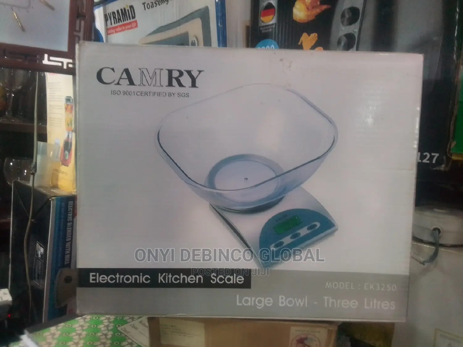 Camry Digital 5kg Kitchen Scale With Bowl
