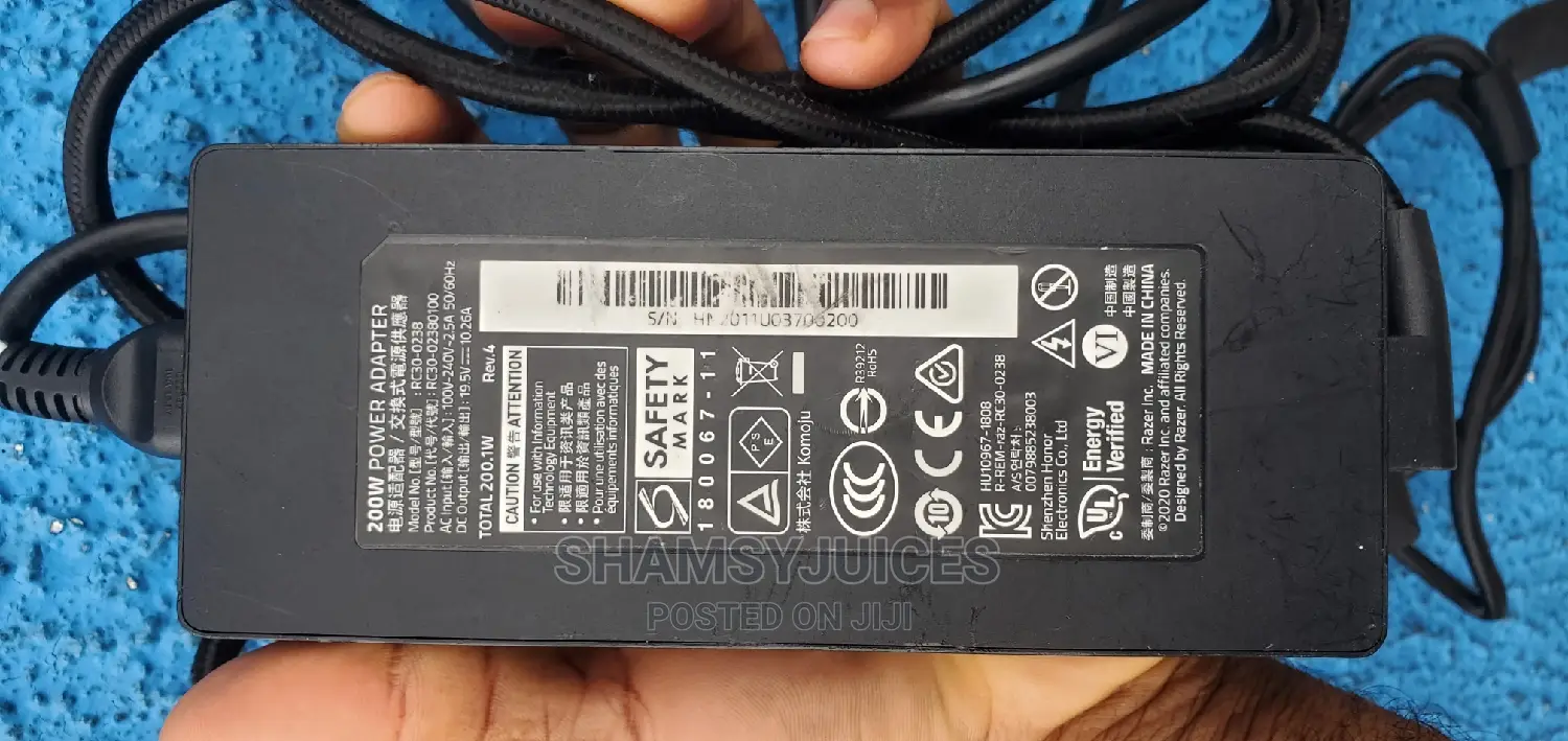 Razar Blade Stealth Laptop Charger