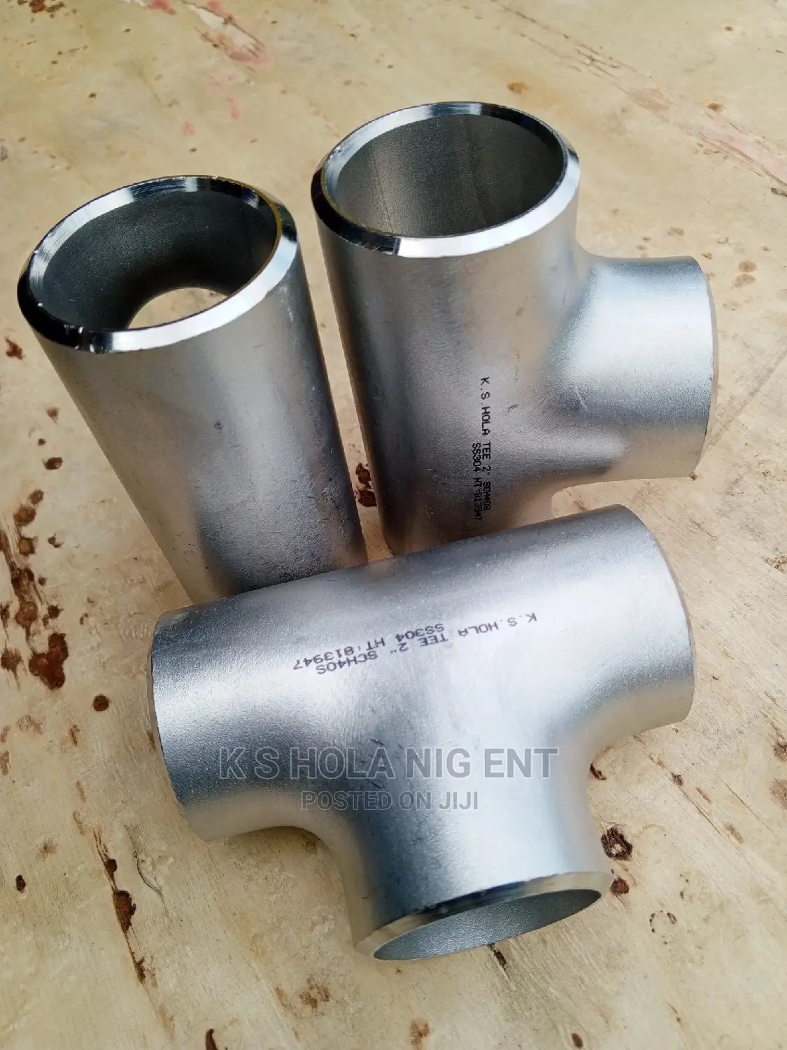 2" Stainless Steel Sch40 Tee