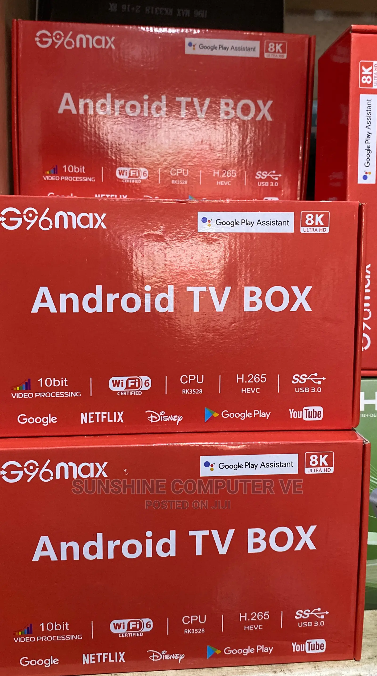 G96 Max Android TV Box 64gb/4gb