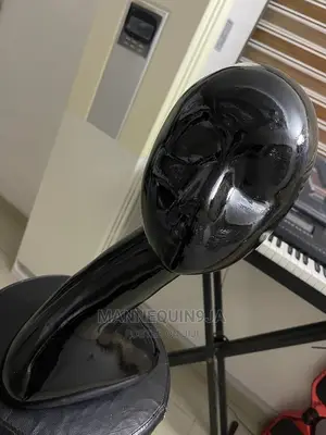 Fiber Glossy Mannequin Head