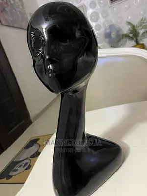 Fiber Glossy Mannequin Head