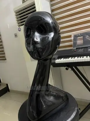 Fiber Glossy Mannequin Head