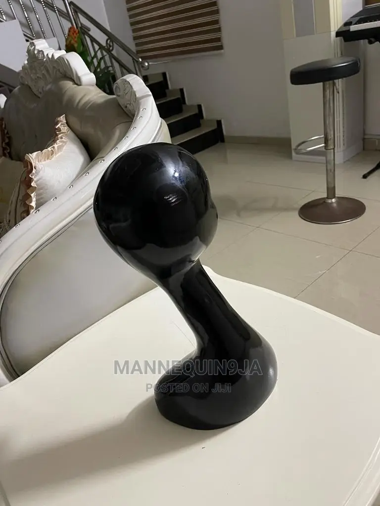 Fiber Glossy Mannequin Head