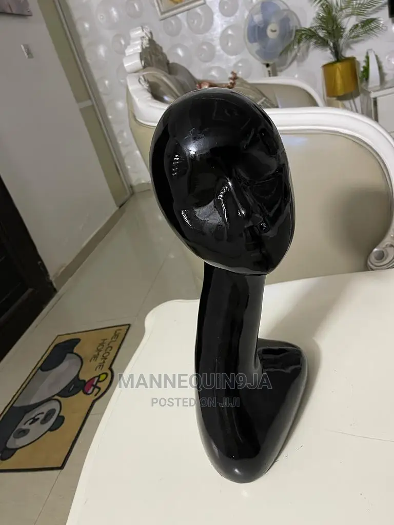 Fiber Glossy Mannequin Head