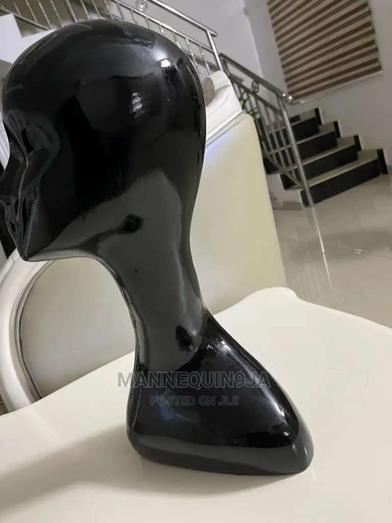 Fiber Glossy Mannequin Head