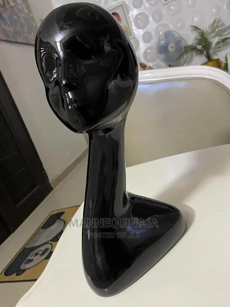 Fiber Glossy Mannequin Head