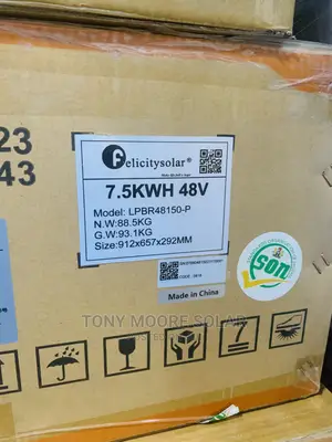 Lithium Battery 7.5kwh 48v Felicity