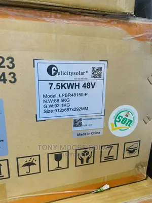Ion Lithium Battery 7.5kwh 48v Felicity