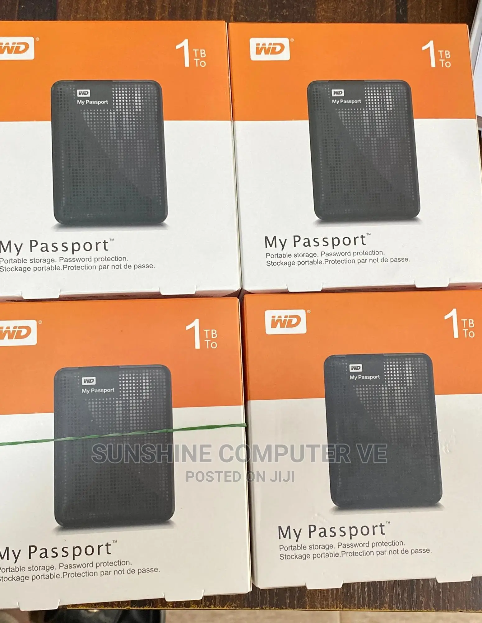 WD My Passport External Hard Drive