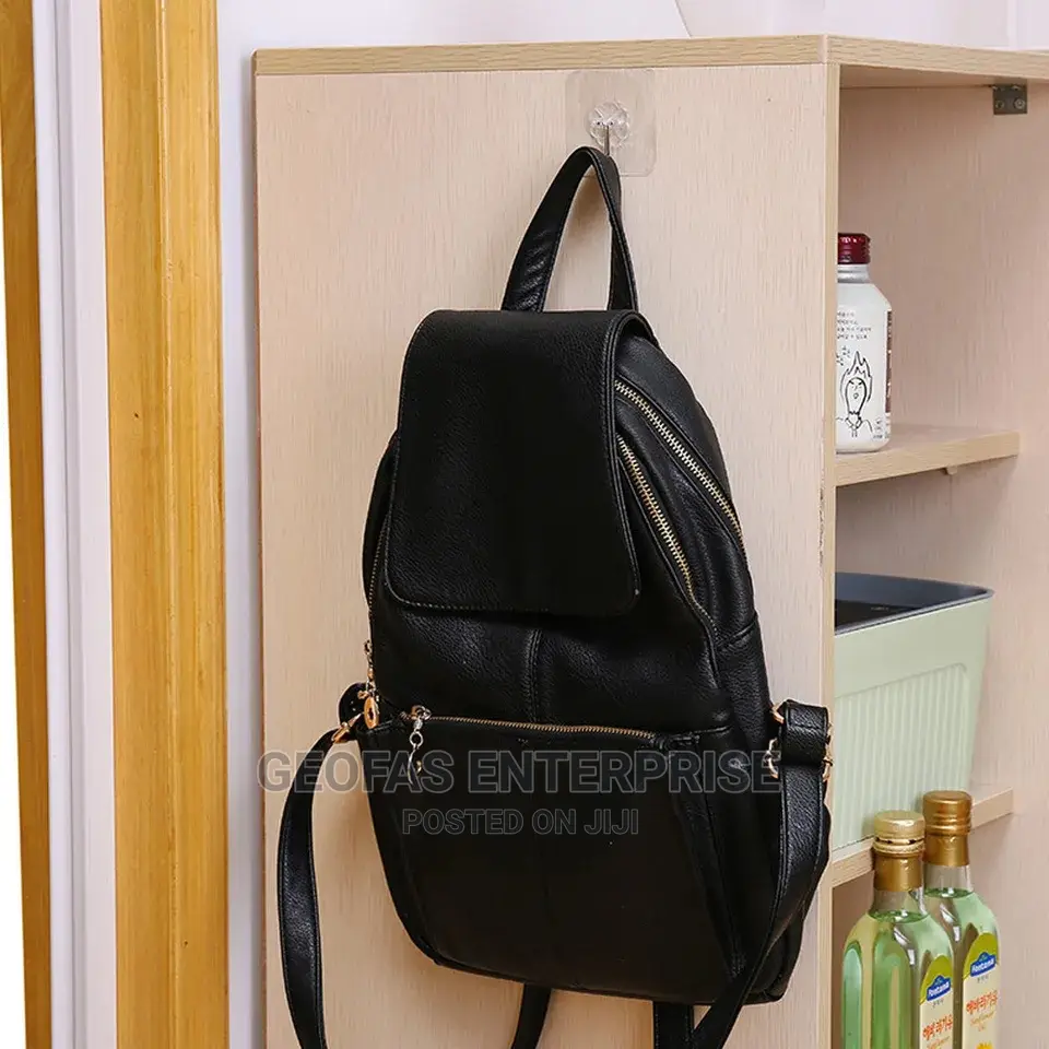 10pics Strong Self-adhesive Hook, Wall Door Sticky Hanger.