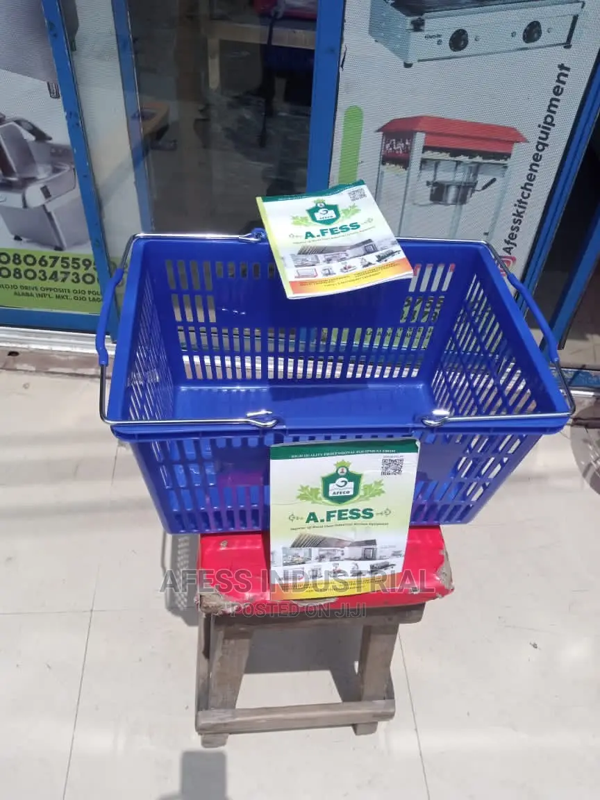 Plastic Basket for Supermarket and Store