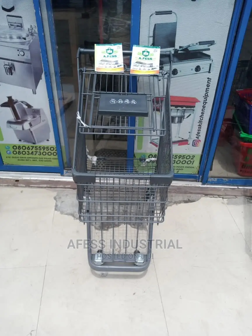 Grey Colored Trolly 120L