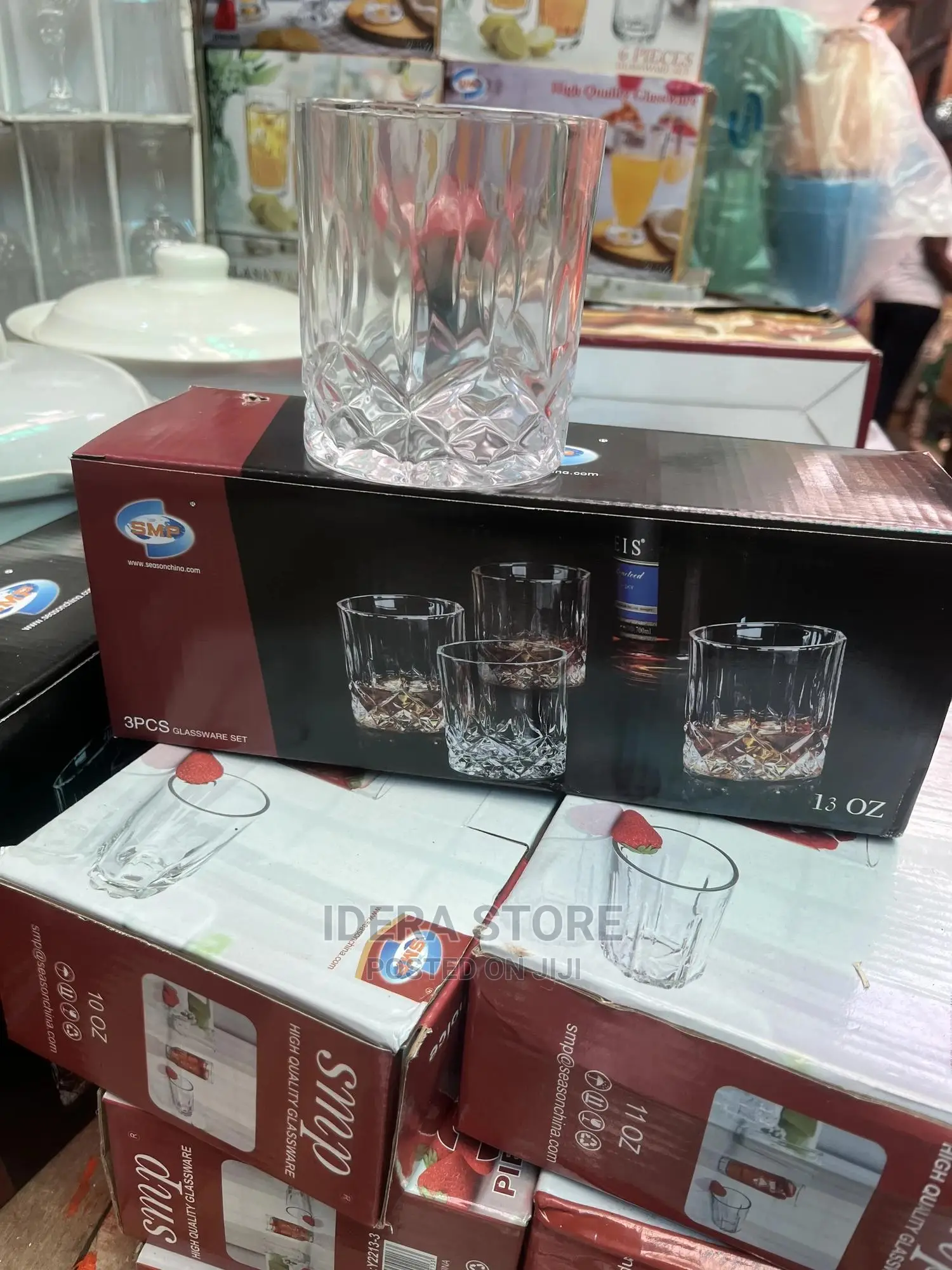 Whiskey Glass Cup Set 3pcs