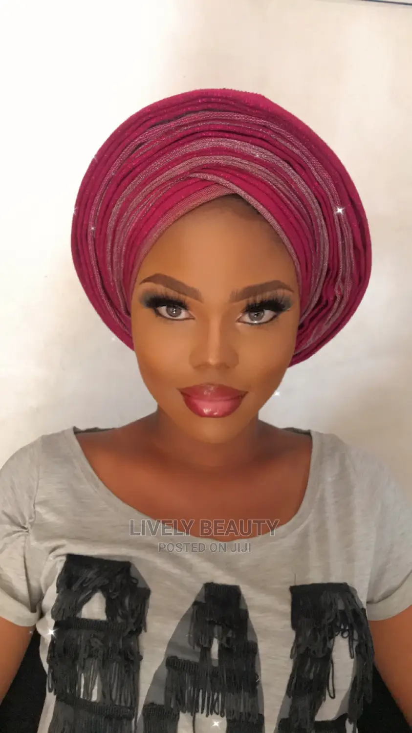 Professional Makeup Artist and Gele.