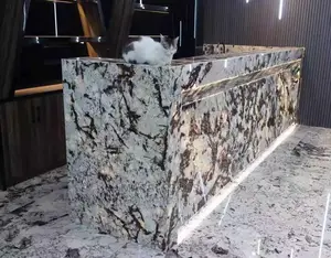 MB0. Italian Quality Alaska White Marble Stone.
