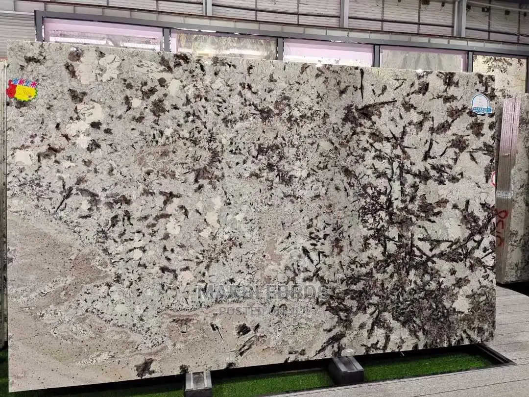MB0. Italian Quality Alaska White Marble Stone.