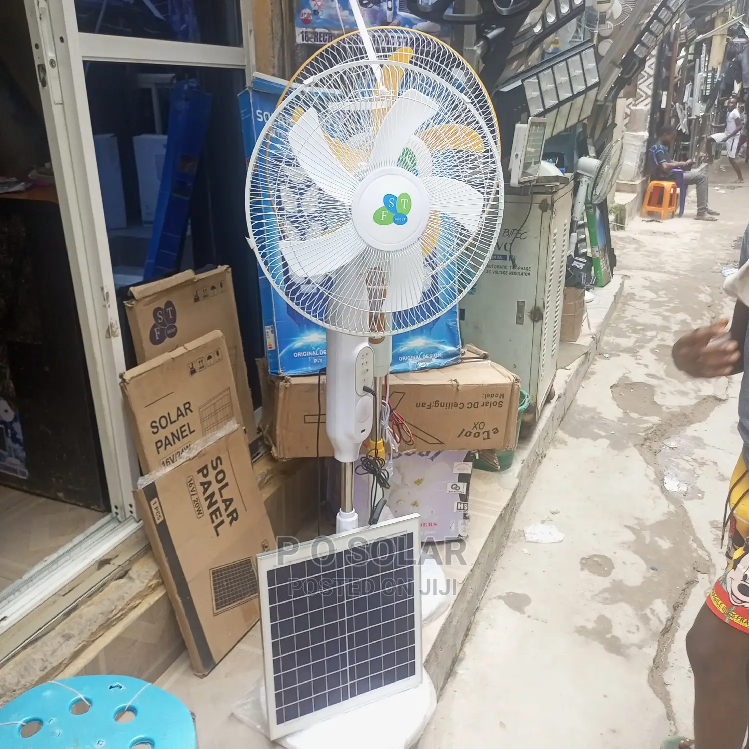 FST Solar Fan With Pannel