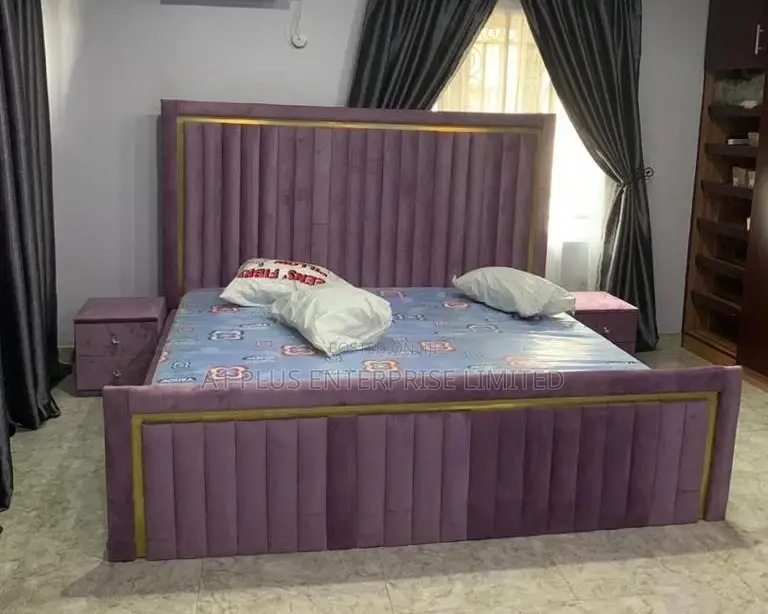 6 X 6 Bed Frame With 2 Bed Side
