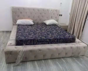 6 X 6 Fully Padded Bed Frame With One Bedside