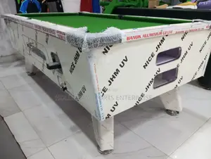 Bogus Marble And Coin Snooker Table