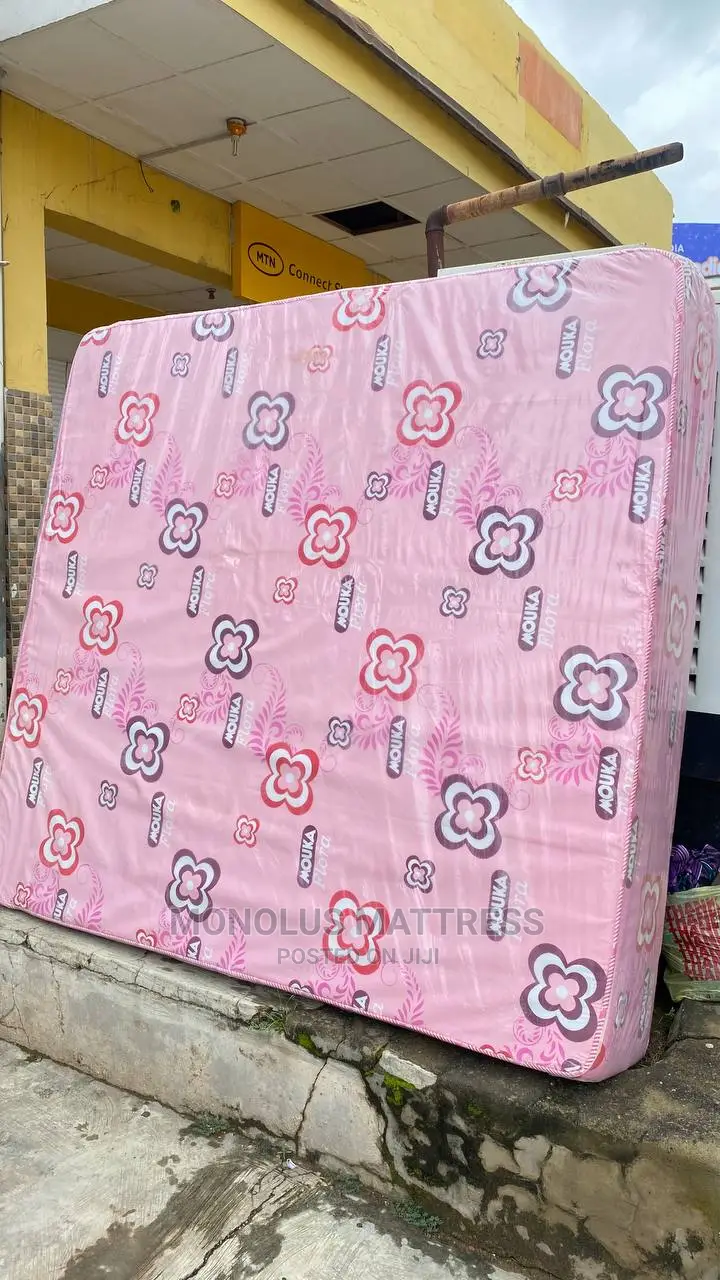 6 by 6 by 14 Inches Mouka Foam Family Size Mattress in Ibadan