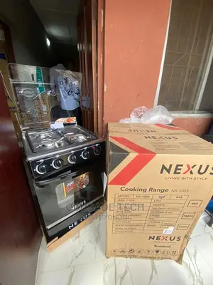 Nexues 3+1 Double Glass Oven Door 4 Gas Burner