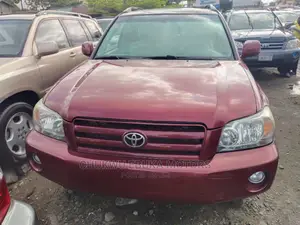 Toyota Highlander Limited V6 2005 Red