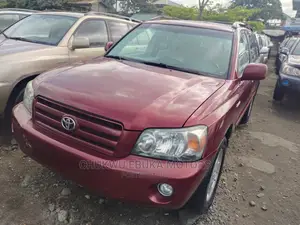 Toyota Highlander Limited V6 2005 Red