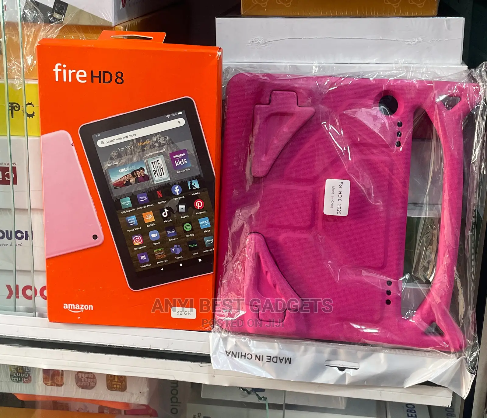 New Amazon Fire HD 8 (2020) 32 GB Pink