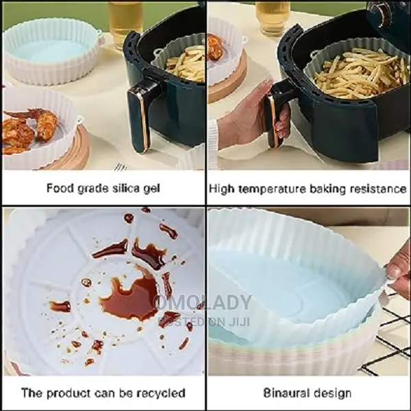 6pc Silicone Air Fryer Liner
