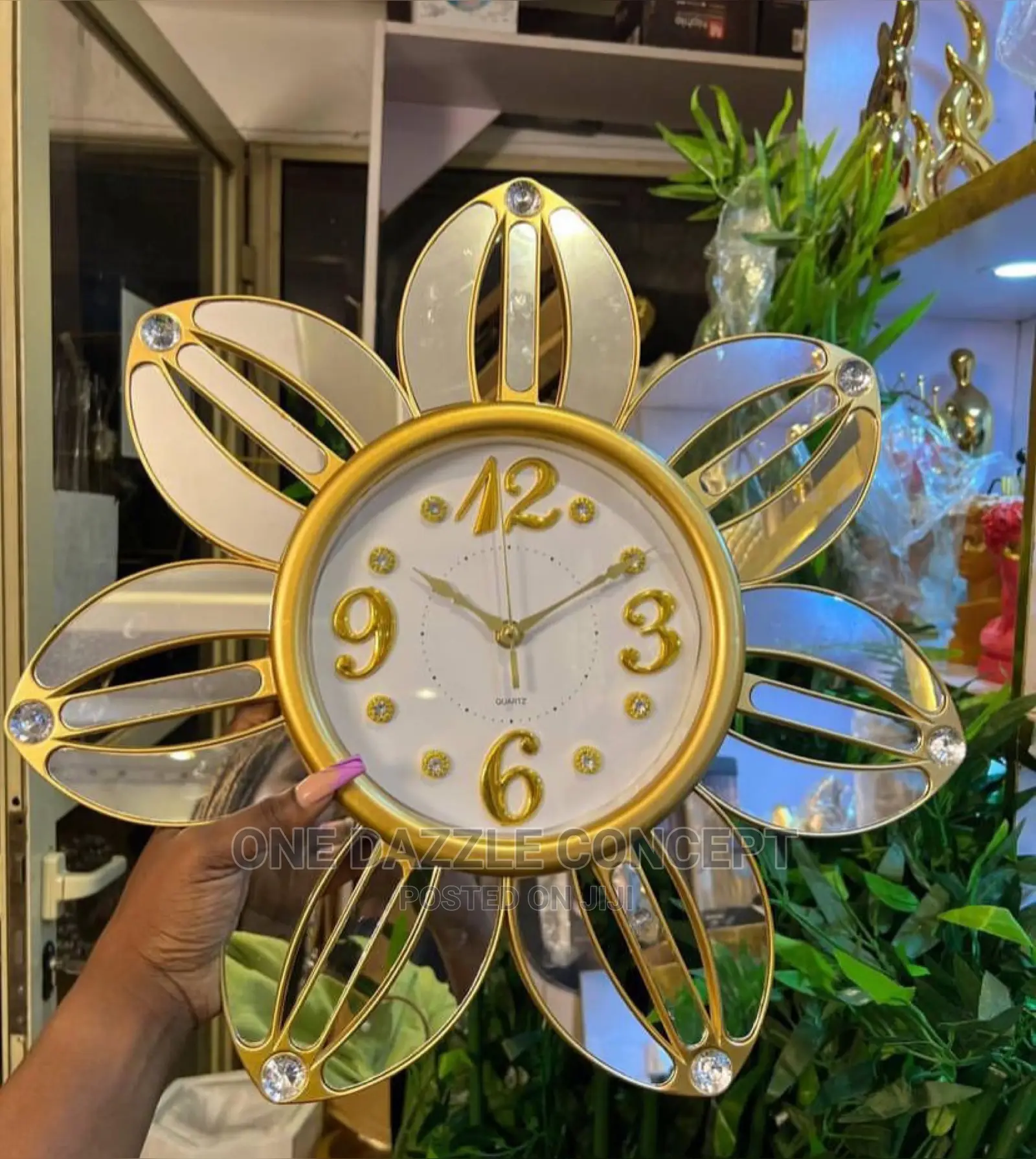 Luxury Crystal Clock
