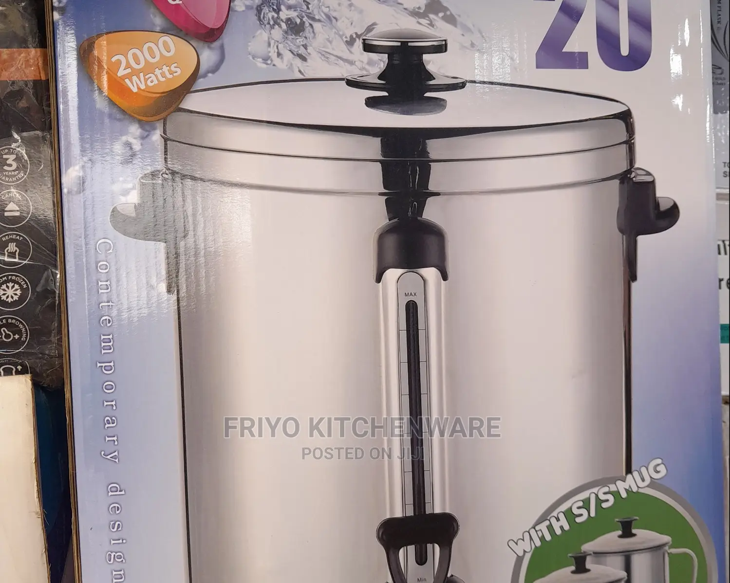 15 LTR Electric Kettle