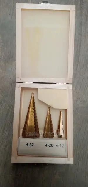 Step Drill Bit Set for Steel