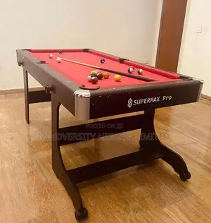 Foldable 6 Ft Snooker Board