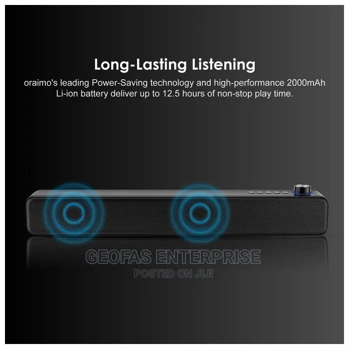 Oraimo Soundfull Soundbar Wireless Blutooth Speaker