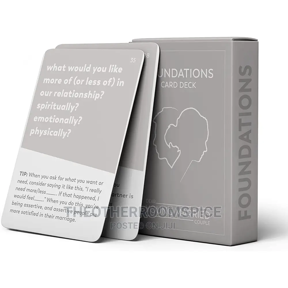 Foundations Conversation Deck - Dear Young Married Couple