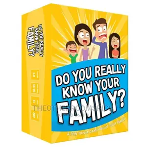 Photo - The Family Party Card Game, Do You Really Know Your Family?