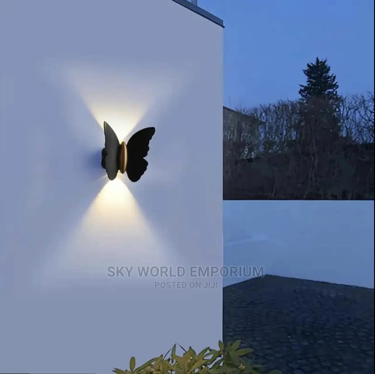 Butterfly Outdoor Indoor IP65 Waterproof Wall Light