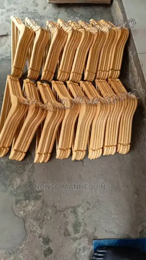 Neat Brand New Wooden Clothes Hangerzz
