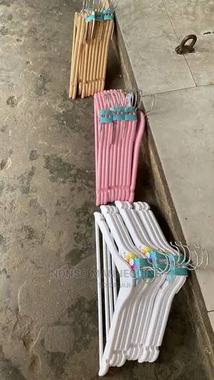 High Quality Cream, White and Pink Colours Hangers