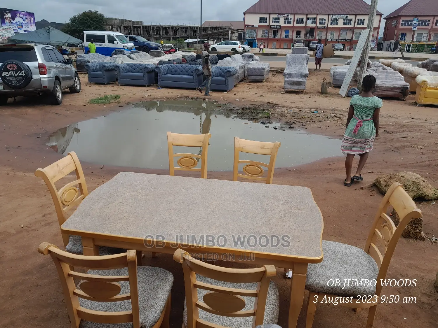 Modern 6 Seater Dining Set