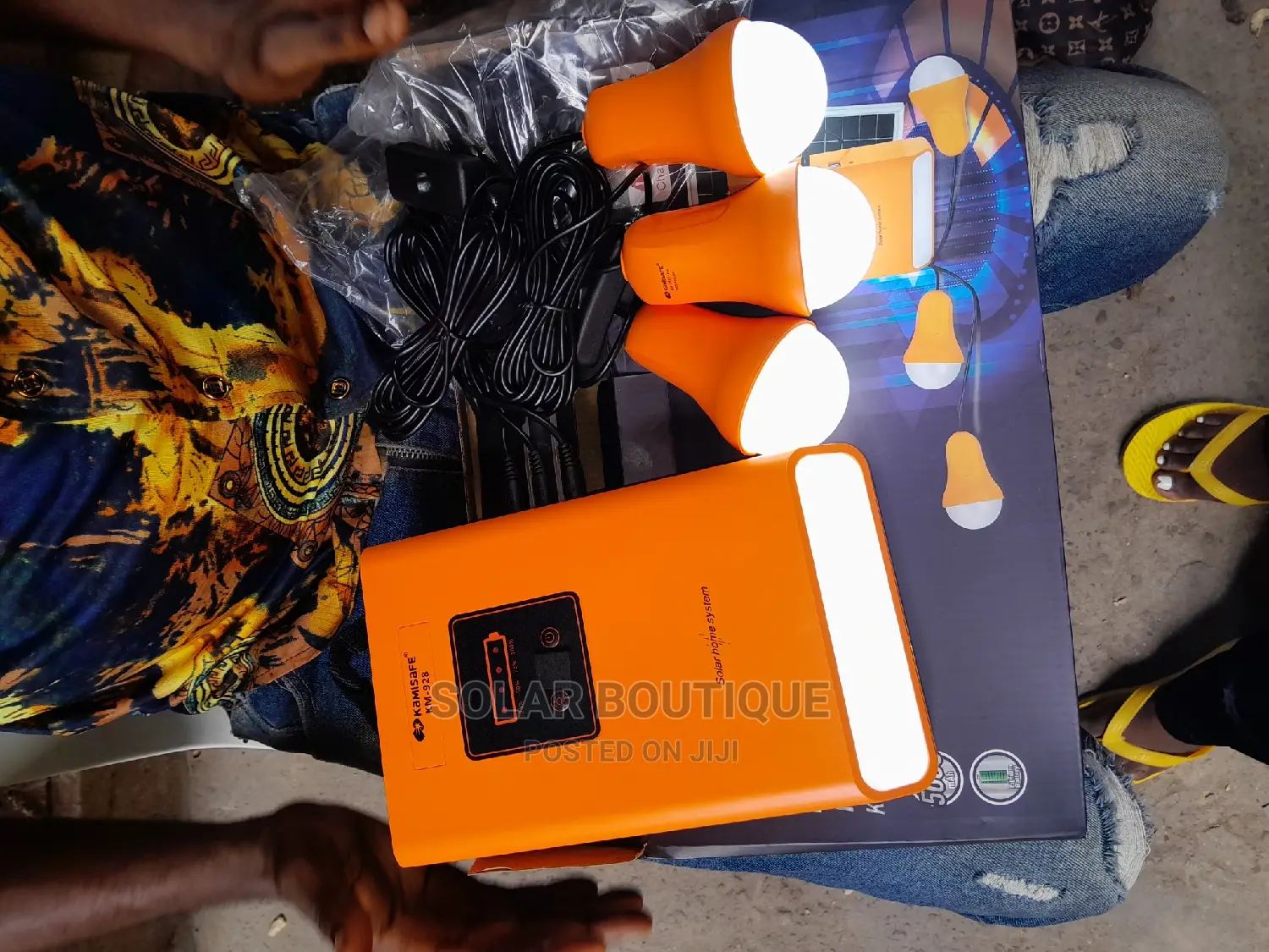 Power Mobile Solar Power Lighting Kit