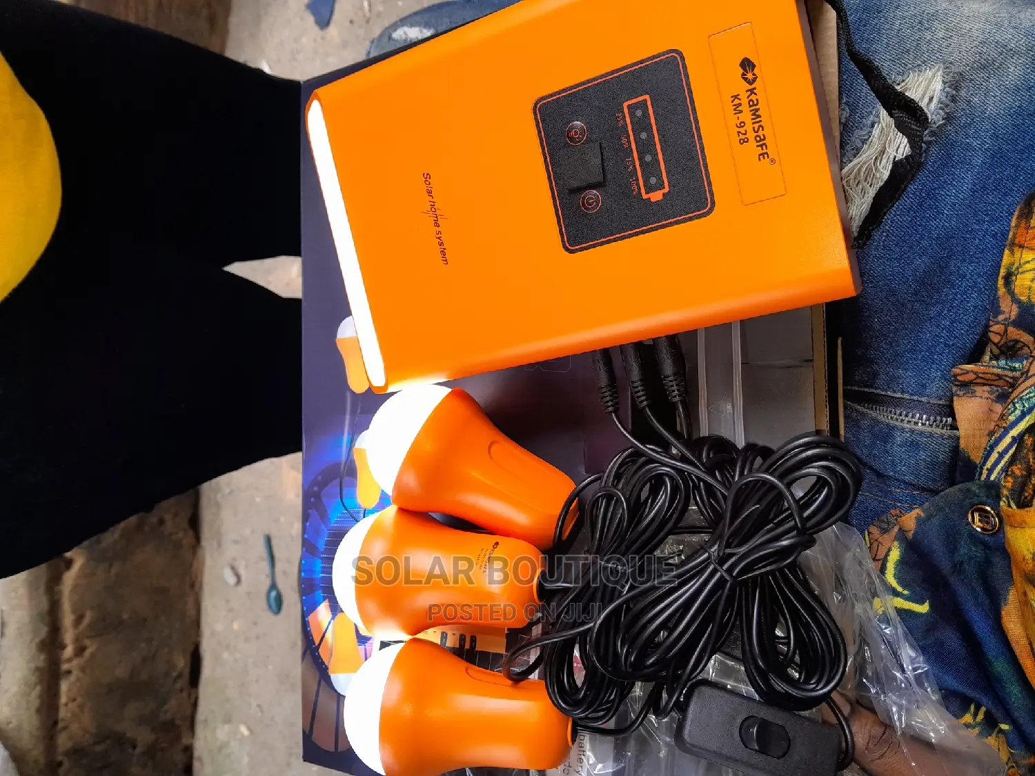 Power Mobile Solar Power Lighting Kit