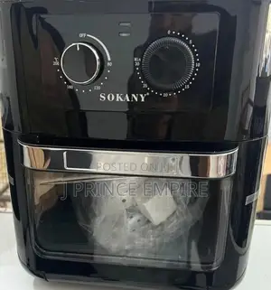 Sokany Af-003 Super Air Fryer - 12 L - 1700w - Black