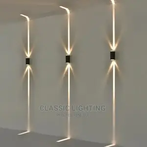 Minimalist LED a Beam of Light Wall Lamp AC85~265V Waterproo
