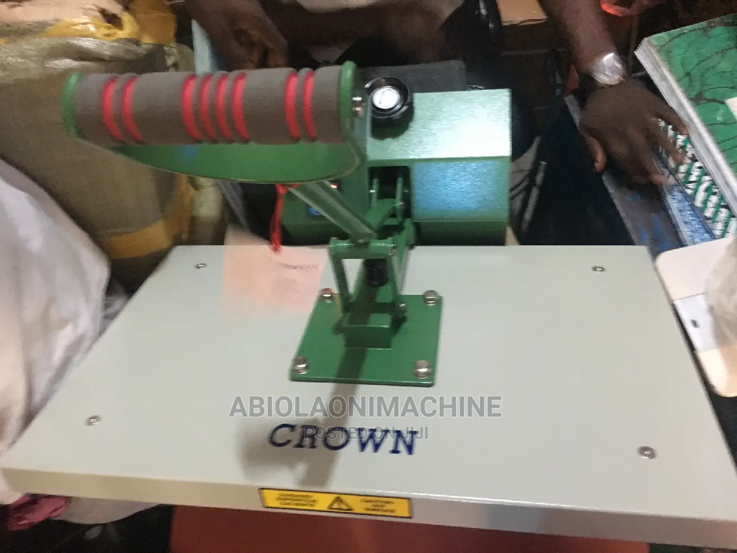 Crown Heat Transfer 60x40cm (Medium Stoning Machine)