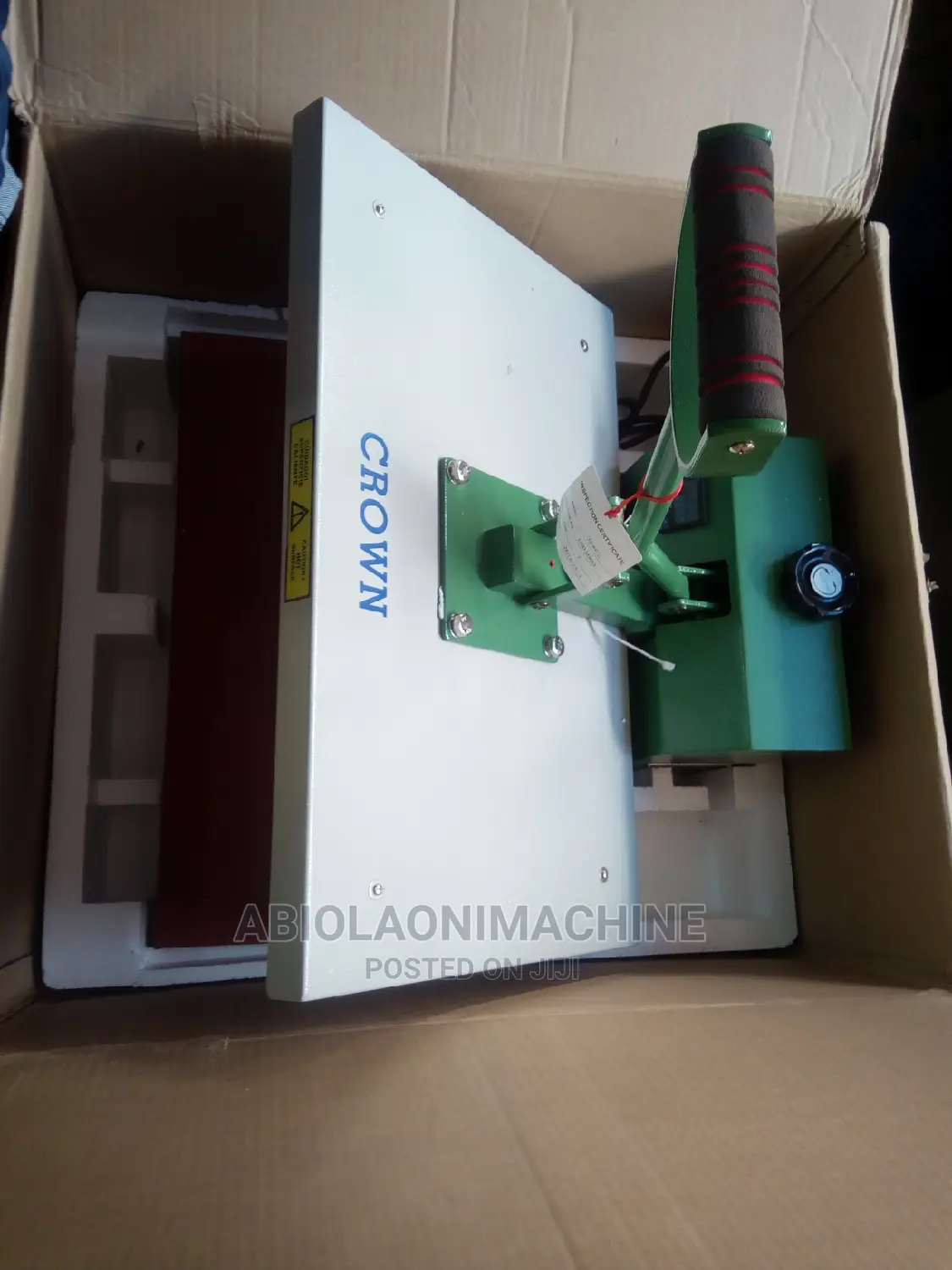 Crown Heat Transfer 60x40cm (Medium Stoning Machine)