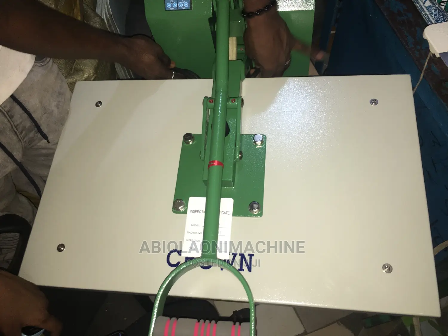 Crown Heat Transfer 60x40cm (Medium Stoning Machine)